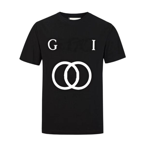 

fashion designer mens t shirt qualitymen's t-shirts womens letter print short sleeve round neck cotton tees polo size m-3xl, White;black