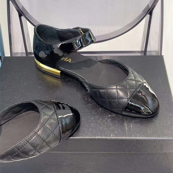 

dress shoes yangzi xiaoxiangfeng women k xiaoxianglingge baotou mary jane sandals women's ballet flat m, Black