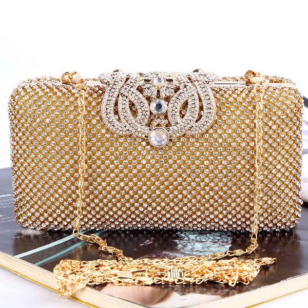 

crown diamond dinner bag luxury evening drs bag austrian rhintone handbag
