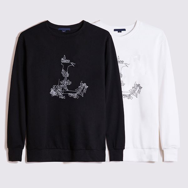 

fashion hoodies letter logo printed hooded sweatshirt couple designer casual street outdoor luxury men women long sleeve pullover ss, Black