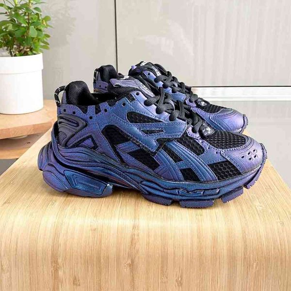 

2022 fashion paris sneakers daddy shoes women's color running shoes, Black