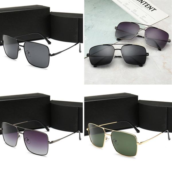 

excellent quality sunglasses plank frame metal hinge glass lenses fashion men sun glasses women glasses with brown cases an269l, White;black
