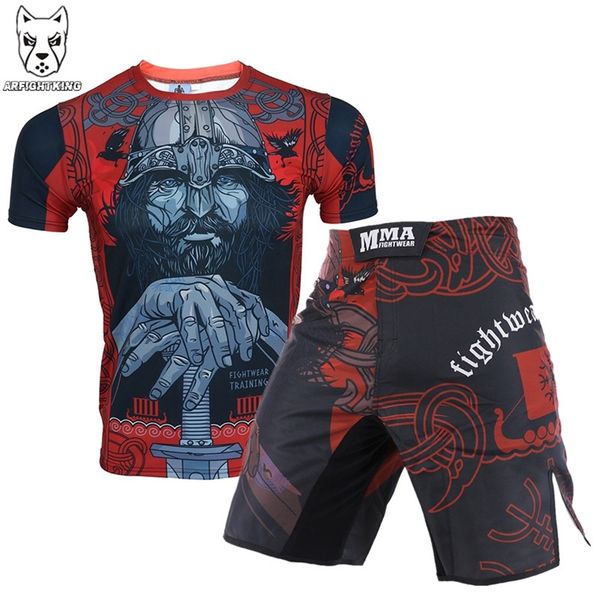 

mma t shirts men women child boxing shorts bjj kickboxing sets muay thai fitness pants sport jiu jitsu boxeo jerseys boxe 220518, White;black