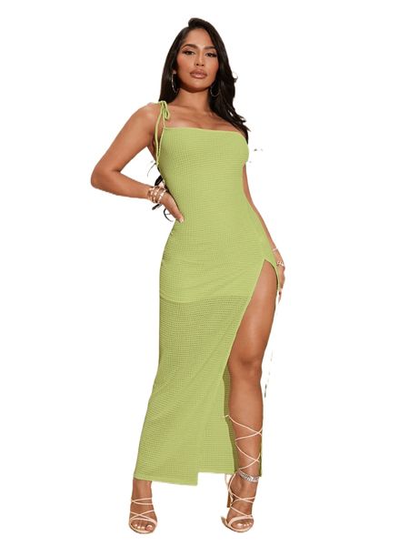 

sxy one shoulder split thigh dress e4fj#, Black;gray