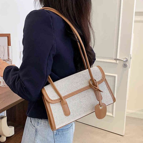 

fashion women canvas handbags designer ladies purse shoulder bag female small tote travel bag casual messenger bag g220524