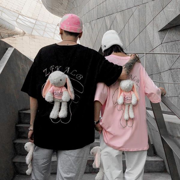 Erkek T-Shirt Anime Kadın 2022 Kawaii Karikatür Harajuku Goth Boy Gotik Giysileri Erkek Giyim Streetwear Yaz Tops