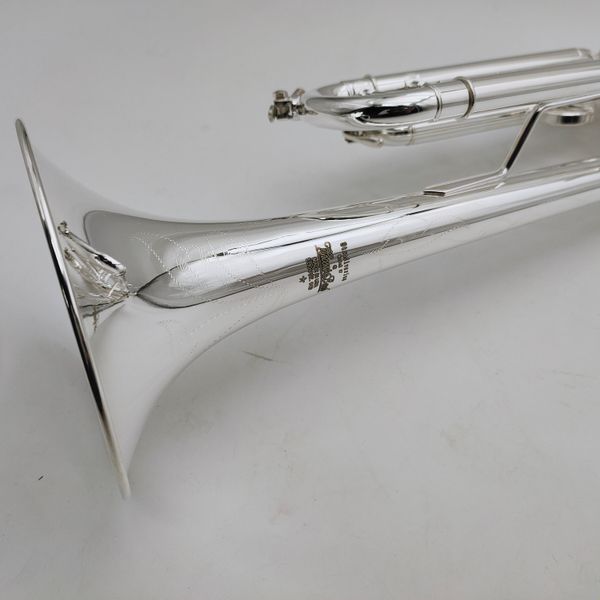 

bb flat small trumpet silver plated trumpet instrument with mouthpiece