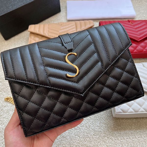 

flap crossbody bags chain handbag women shoulder bag envelope messenger bag genuine leather wallet hardware letters