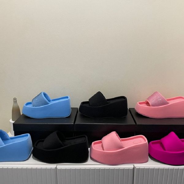 

france designer slipper luxury women sandal brand slide slippers flat bottom flip flop design sneakers sandals by shoebrand w150 01, Black