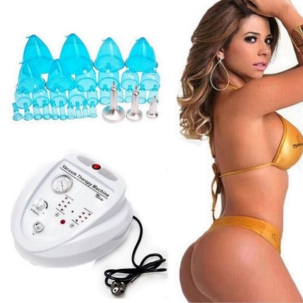 Blaue Tassen Gesäß Vakuumsaugmaschine Weibliche Brustvergrößerung Beauty Health Care elektrische Milchpumpe Massagegerät Vergrößerung