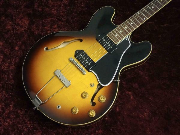 

memphis historic 1959 e s-330 sunburst #ggdue electric guitar