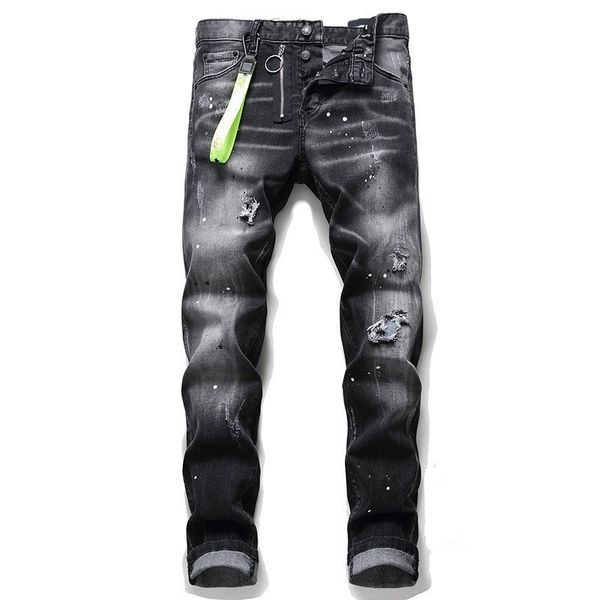 

men's jeans italy mens designer jeans black trousers luxury ripped skinny biker moto pants pour cool hommes men s hip hop denim revival, Blue