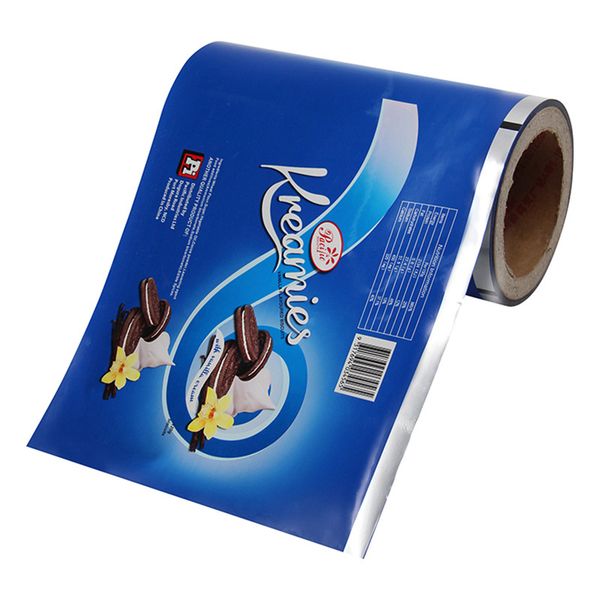 

2022 new packaging bags custom printed flexible film laminated plastic rolls for food packaging