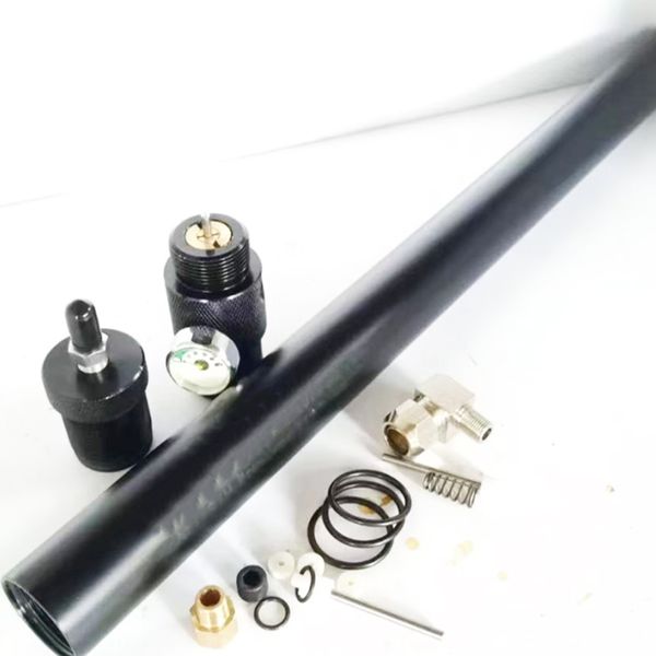 Shan bao pcp tubo per camera a gas in alluminio da 40 cm valvola di regolazione M28 M18