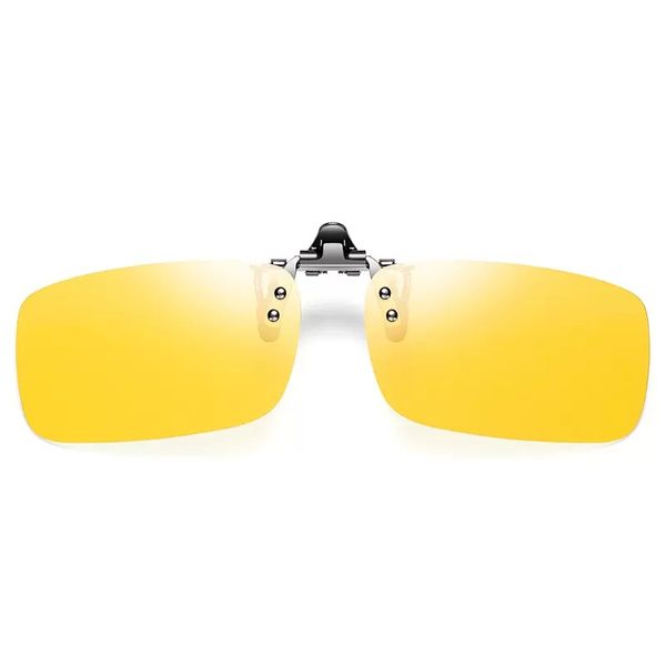 

10 colors anti vertigo high definition sunglasses clip sports driving night vision lens anti-uv women/men shortsighted glass clip yd0096, White;black