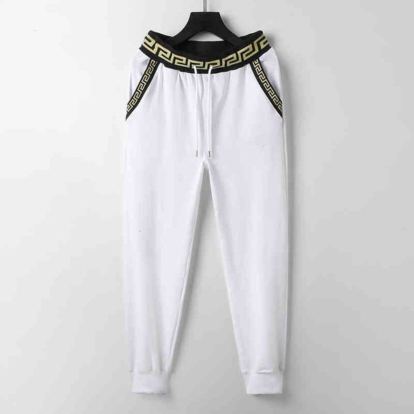 

men's shorts pants men's spring and autumn fashion sports casual pants cotton middle waist youth running elastic simple batch chw0, White;black