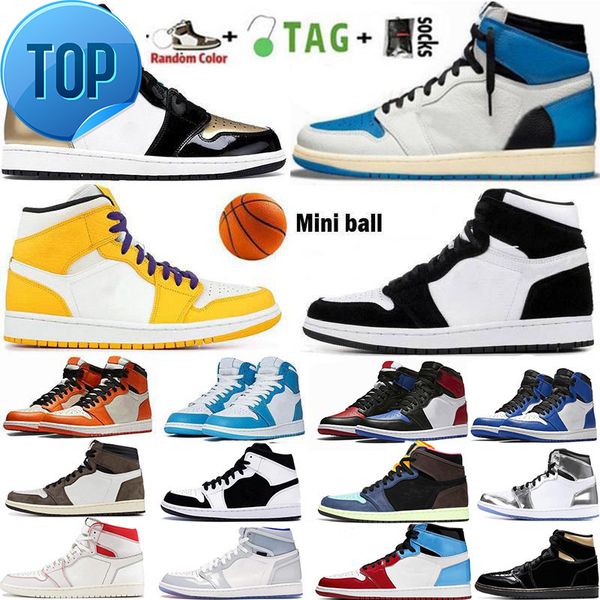 

2022 jumpman 1 1s mens basketball shoes obsidian unc university blue hyper royal twist silver toe dark mocha chicago sneakers trainers witho