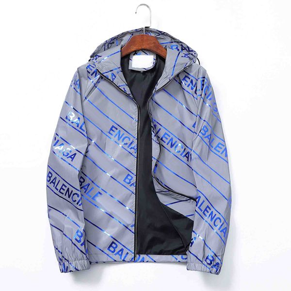 

men's jackets designer jacket caps striped windbreaker sportswear outerwear wind casual plus size baseball zipper hoodies jackets coats, Black;brown