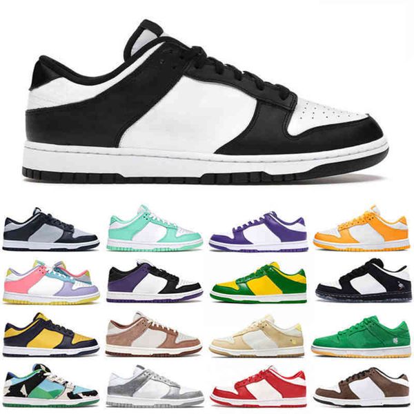 

dr shoes low casual men women sneakers panda unc pon dus, Black