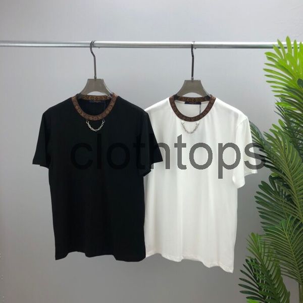 

2021 men's fashion hoodie pattern crew neck sweater women's letter jacquard fabric designer jacket t-shirt v43s21cp clothing, Black;brown