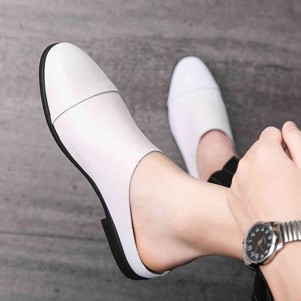 

dress shoes mocassins masculinos de couro, meia sapato, casual, marca luxo, chinelos masculinos, respirÃ¡veis, sapatos baixos para dirigir, j, Black