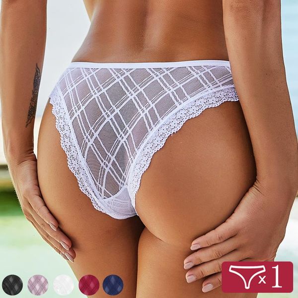

floral lace women mesh panties female hollow out briefs thongs transparent low rise underwear ladies -2xl girls lingerie, Black;pink