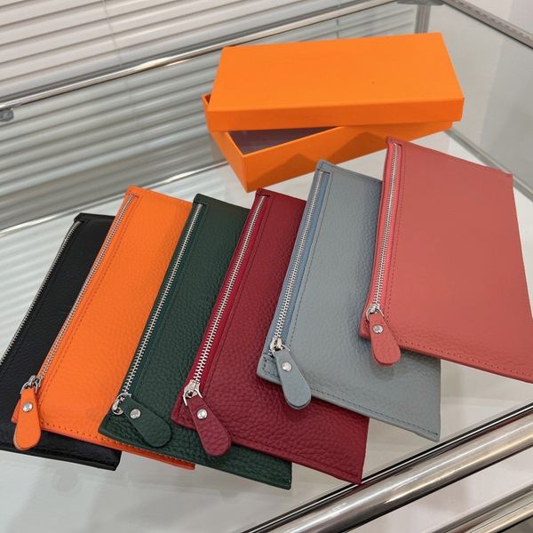 

designer h wallet holders bags letters decorative wallet classic casual leather embroidery herme purse women men luxury fsdfe, Red;black