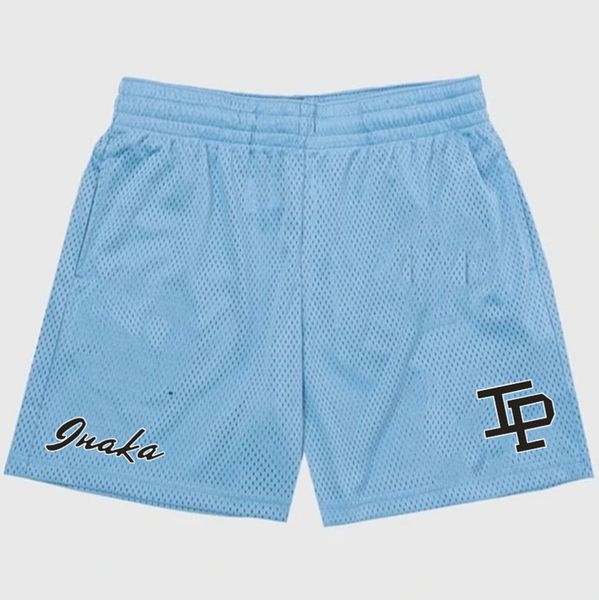 

men's loose inaka power shorts fashion mesh breathable casual bottoms gym classic men eric emmanuel basic sports pants women ee beach s, White;black