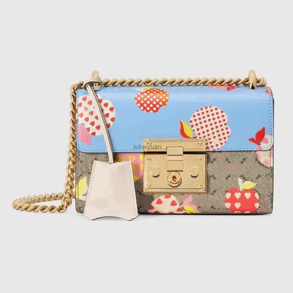 

5a quality small double g shoulder bag women chain crossbody bag fashion handbags female famous designer canvas apple heart pattern purse