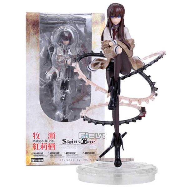 

huiya01 steins gate makise kurisu 1/8 scale pvc figure collection model toy q0621