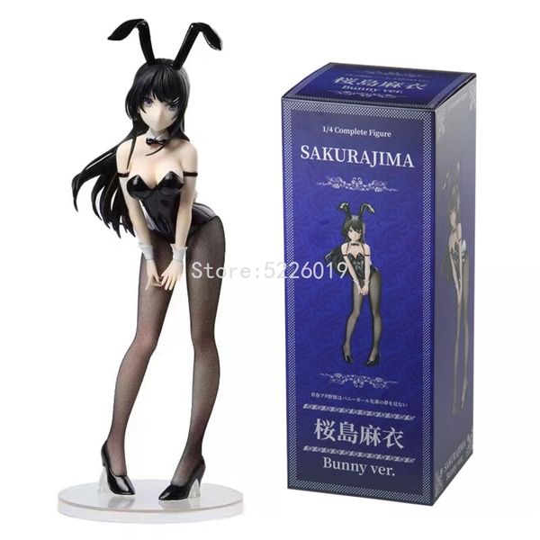 

40cm ng bstyle sakurajima mai anime figure rascal does not dream of bunny girl senpai sakurajima mai action figure toys 220520