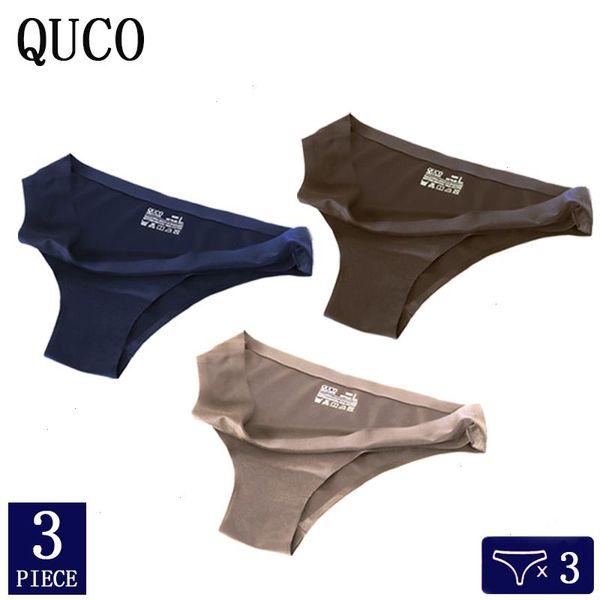 

3pcs lot women panty underwear ladies thong low waist seamless panties bikini briefs, Black;pink