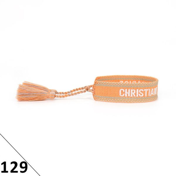 

brand fashion d bracelet adjustable woven friendship luxury bangles for women men designers vintage braided embroidery tassel bracelets jewe, Golden;silver