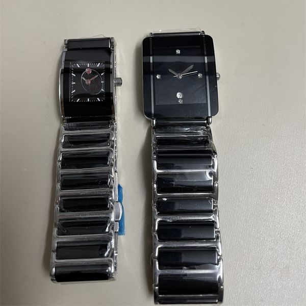 

sale ceramic watch for woman quartz movement lady wristwatch steel watchcase rd29, Slivery;brown