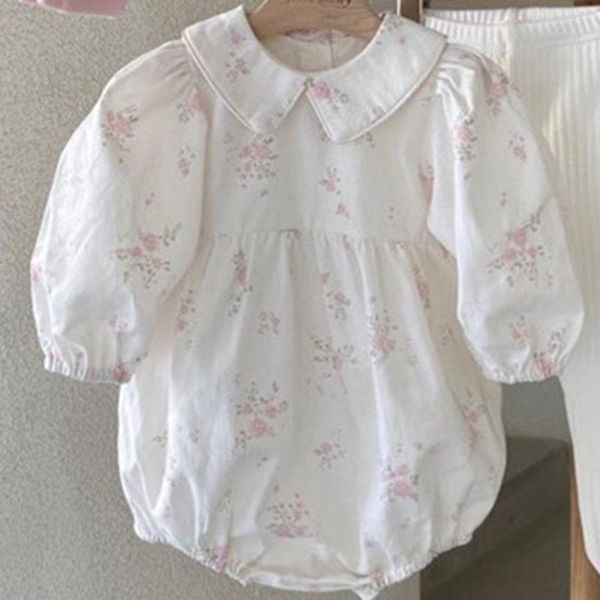 Set di abbigliamento Pagliaccetto a maniche corte per neonata infantile 66-90 cmAbbigliamento