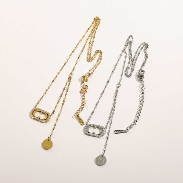 

stainless steel gemstone pendants natural stone mixed amethyst pendant necklace chunky necklaces with tassels gold rhinestone, Silver