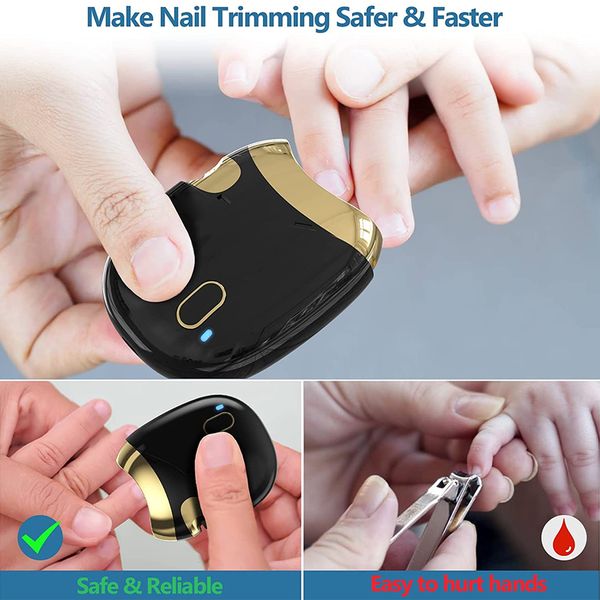 

2 in 1 shearing &amp grinding electric nail trimmer nail file baby automatic nail clipper toe &amp fingernail care manic