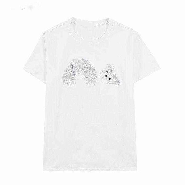 Designers de camisetas de luxurys para homens designs de camisa de camiseta estilista estilista tee palmeiras guilhotina urso casual ursos anjos anjos clássico d9