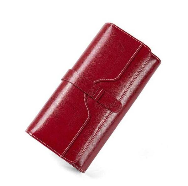 

hbp customized woman long wallet fashion leather high quality, Red;black