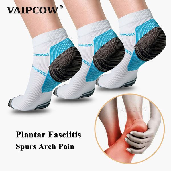 

compression socks for plantar fasciitis foot pad heel spurs arch pain comfortable socks venous ankle sock insoes, White;pink
