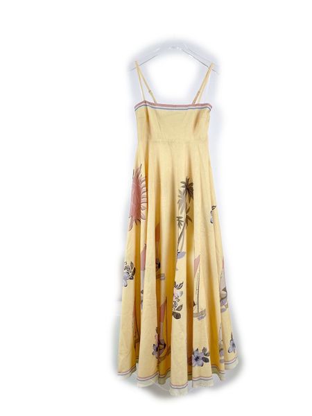 

european designer women s printing dress fashion splicing dress women s casual sleeveless long skirt retro long skirt women's k14, Black;gray
