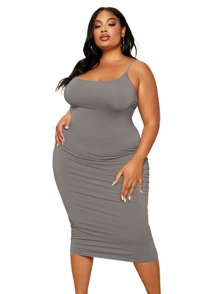 

sxy plus criss cross back bodycon dress u1he#, Black