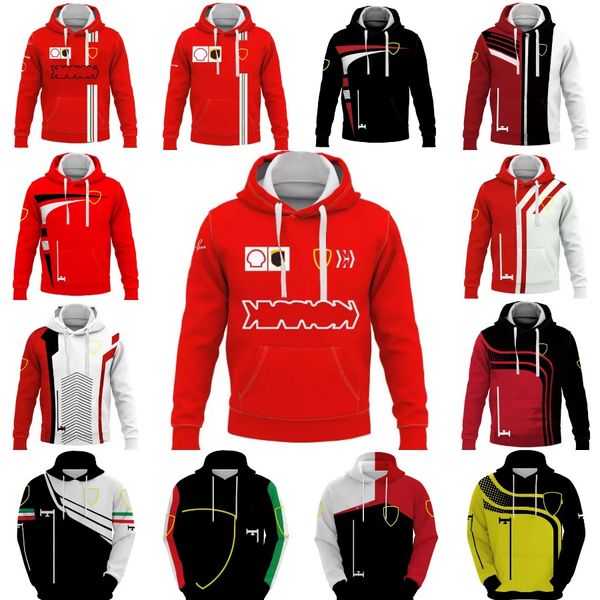 2023 Nuova F1 Felpa con cappuccio Formula 1 Felpa Squadra Tuta da corsa Moto Off-Road Cycling Jersey Motocross Giacca da uomo Cappotto con cappuccio