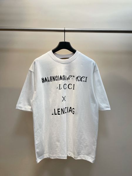 

tee designer shirt gallerydepts brand fashion letter printing street fashion men and women loose lovers short sleeved round neck, White;black