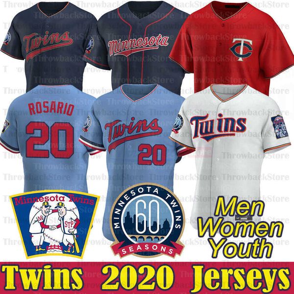 

Minnesota Eddie Rosario Jerseys Byron Buxton Max Kepler Jose Berrios Nelson Cruz Miguel Sano 7 Joe Mauer New Season Baseball Jerseys, Men/flexbase/red