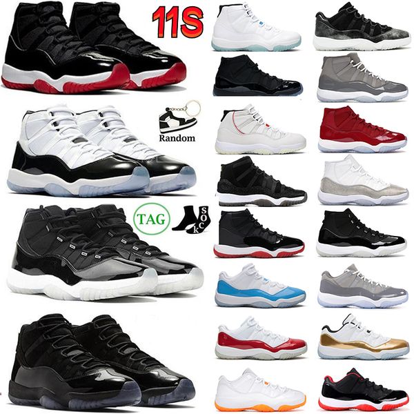 

basketball shoes jumpman 11 11s mens cherry 25th anniversary wmns high low concord 45 space jam cap and gown legend blue sport trainers