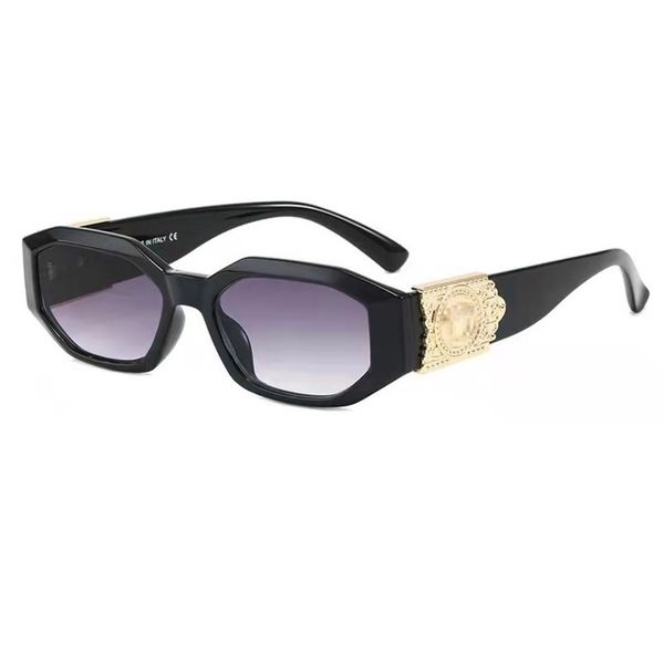 

fashion spring sunglasses for men vintage brand designer medusa head luxury sun glasses womens retro uv400 sunglass e6ak, White;black