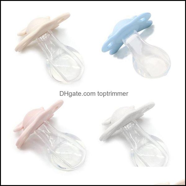 

pacifiers baby feeding baby kids maternity adt pacifier wide-bore butterfly shaped sile nipple for adts supplies drop delivery 2021 wph54
