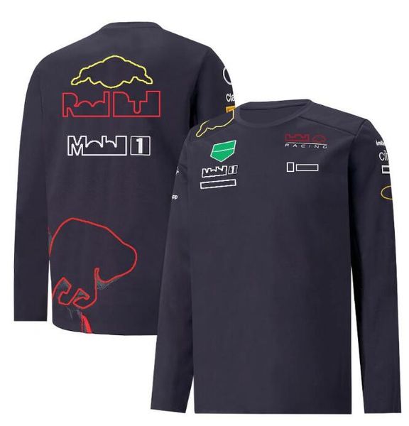 

2022 new f1 racing t-shirt team sports shirt same style customization