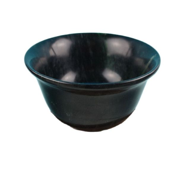

chinese 100% natural untreated jades hand-carved bowl statues jades bowl, Silver